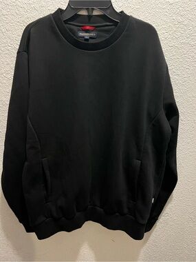 Fahrenheit Black Crewneck Pullover
